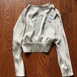 ZARA SATIN TOP